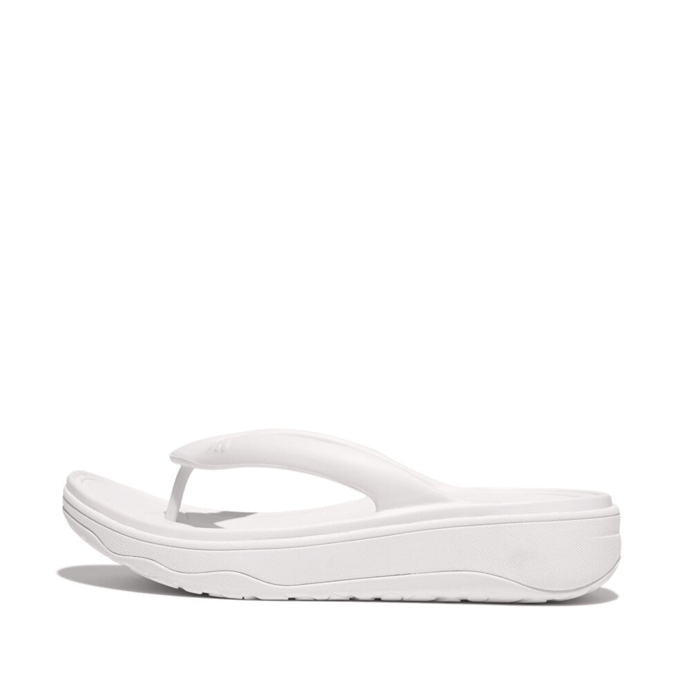 FitFlop HF4-194 Relieff Recovery Ladies Wide Urban White Slip On Sandals