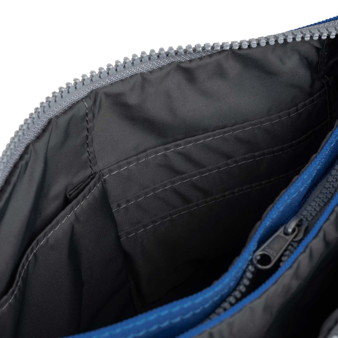 Roka Carnaby Crossbody Galactic Blue XL Recycled Canvas