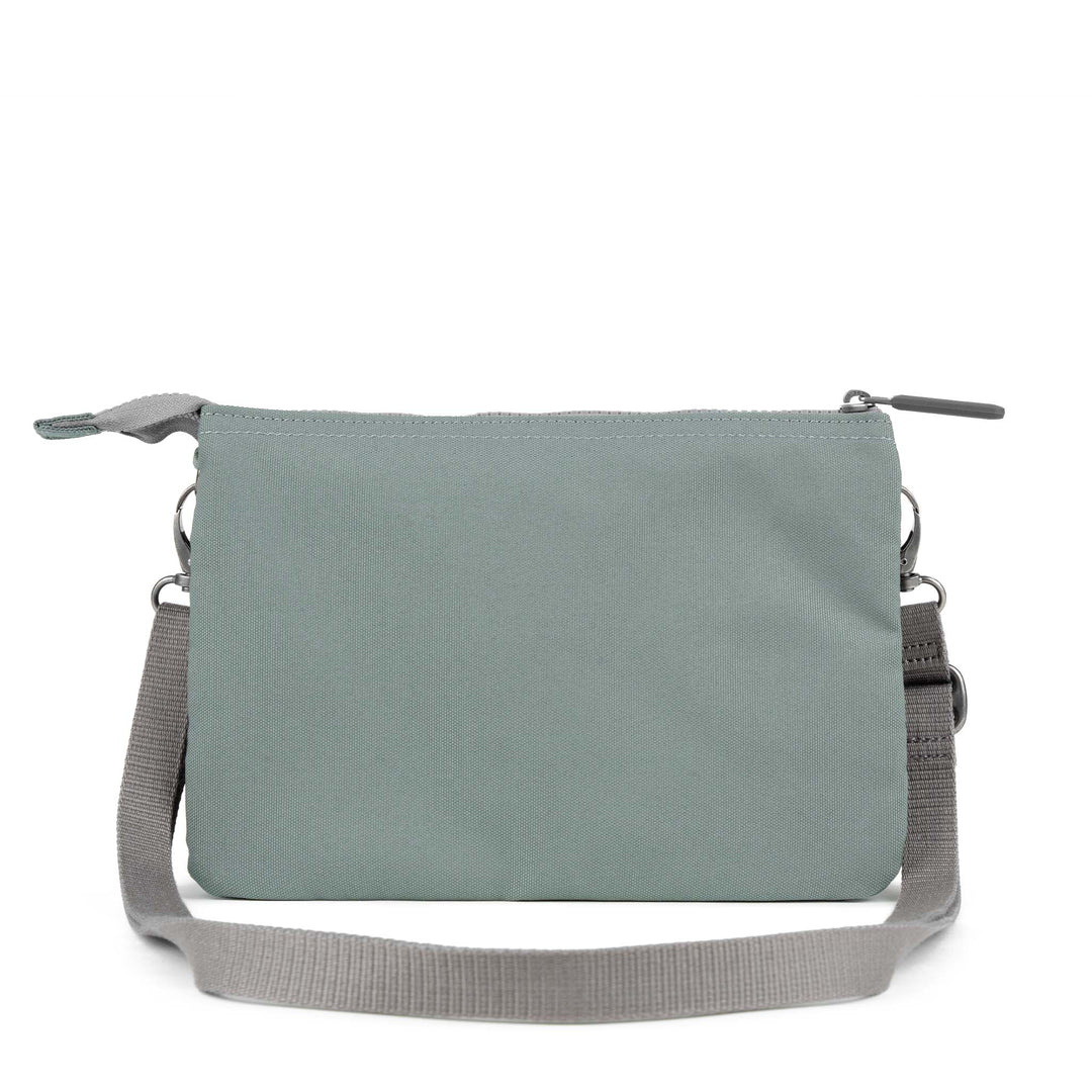 Roka Carnaby Crossbody Pewter XL Recycled Canvas