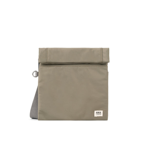 Roka Stratford Taupe Small Recycled Nylon