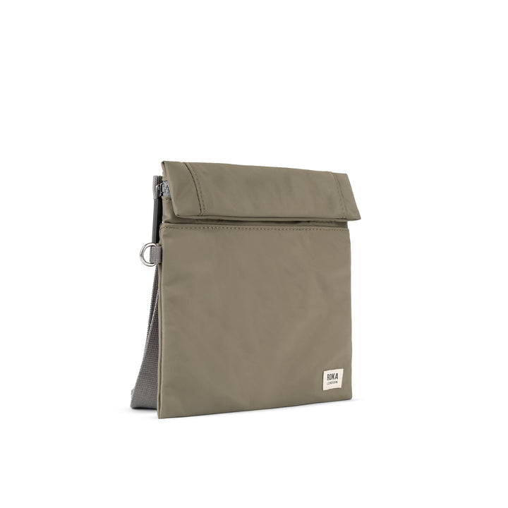 Roka Stratford Taupe Small Recycled Nylon