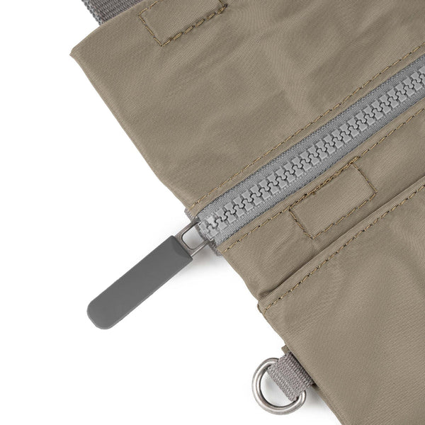 Roka Stratford Taupe Small Recycled Nylon
