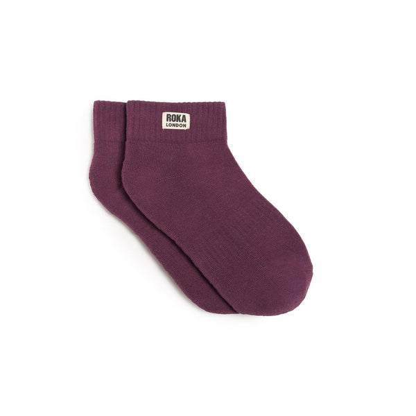 Roka Wembley Cotton Socks Berry