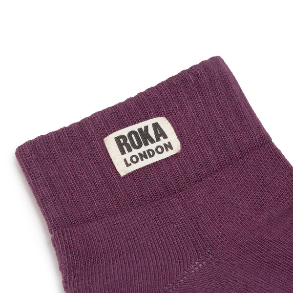 Roka Wembley Cotton Socks Berry