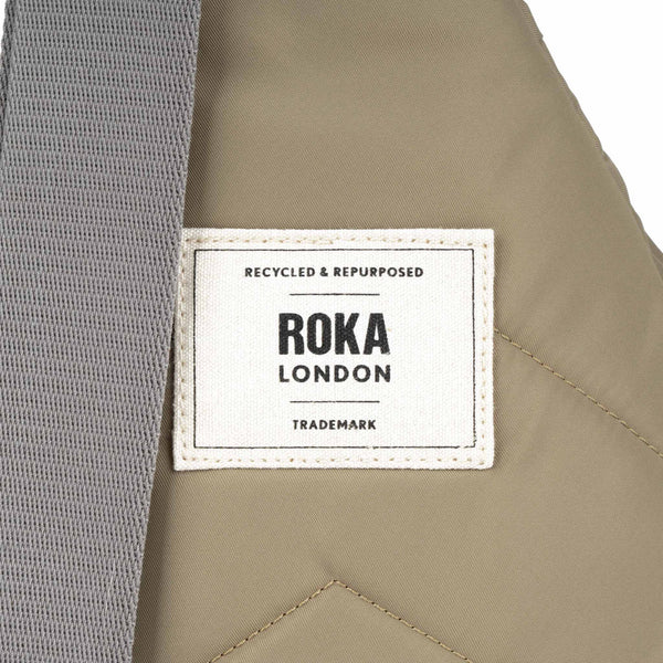 Roka Willesden B Taupe Recycled Nylon