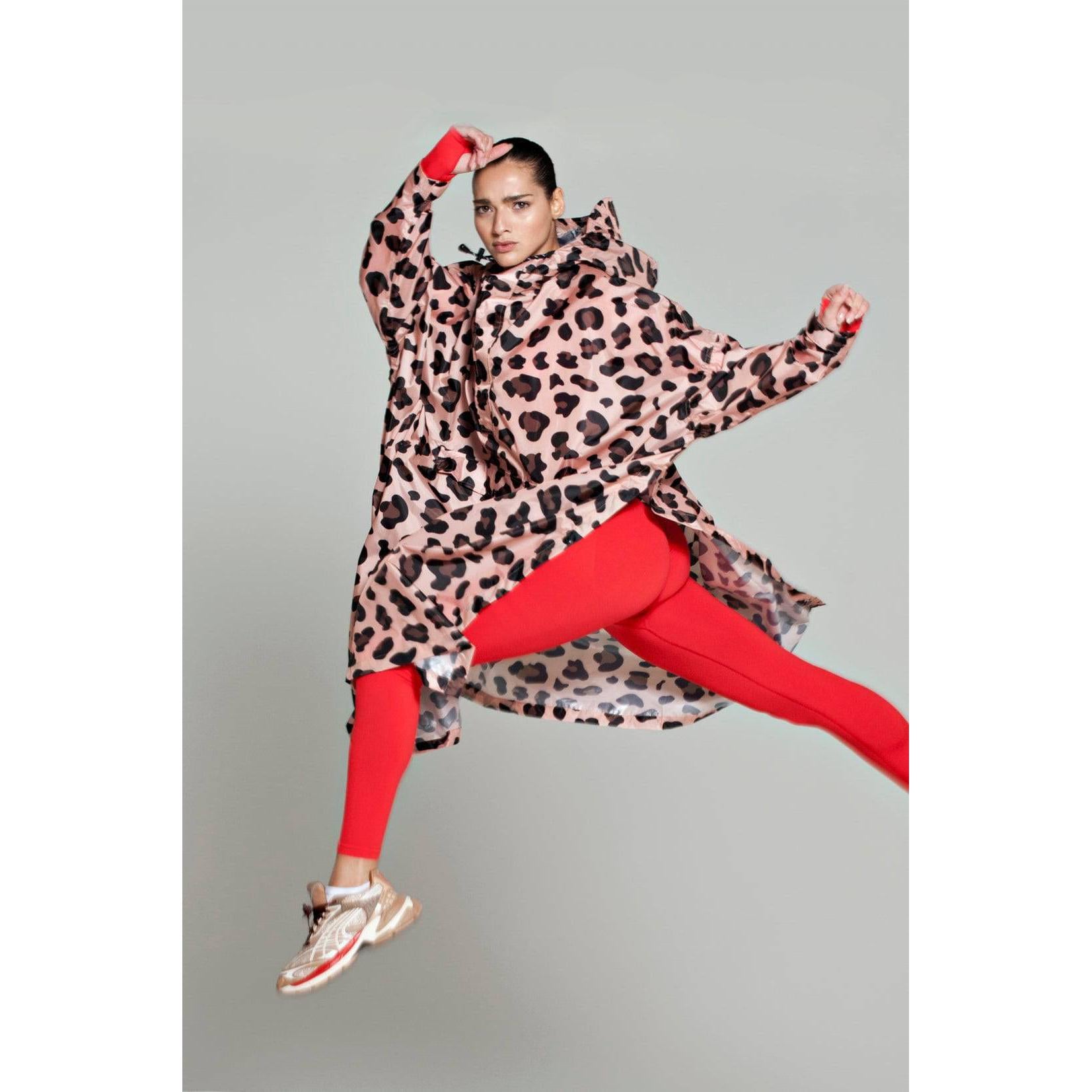 Rainkiss Pink Panther Rain Poncho-elevate your sole