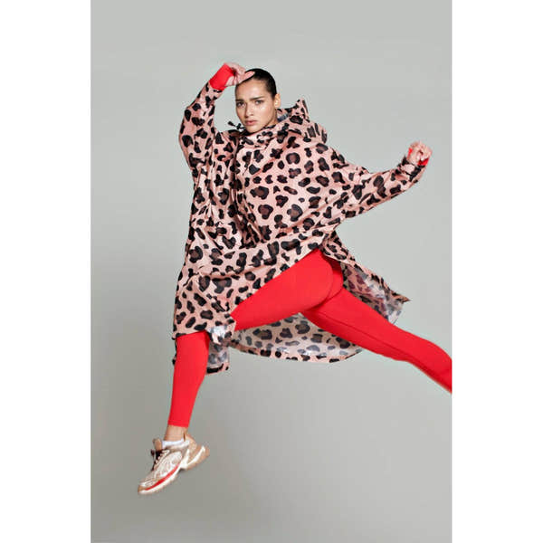 Rainkiss Pink Panther Rain Poncho-elevate your sole
