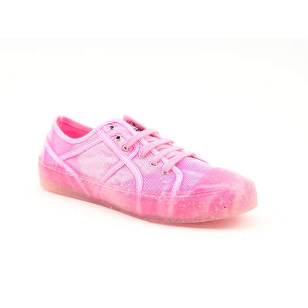 Recykers Mid Sequel Ladies Fuchsia Pink Lace up trainers - elevate your sole