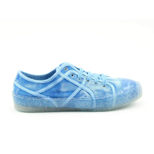 Recykers Mid Sequel Ladies Tie Dye Blue Lace up trainers - elevate your sole