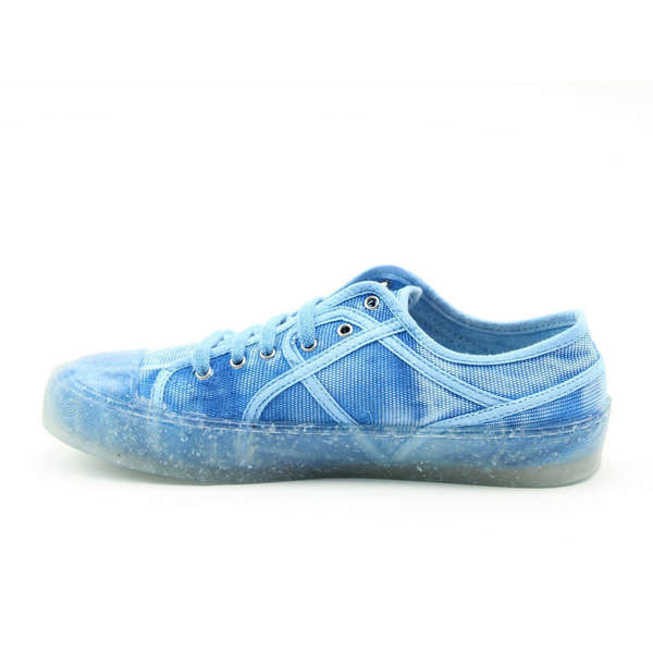 Recykers Mid Sequel Ladies Tie Dye Blue Lace up trainers - elevate your sole