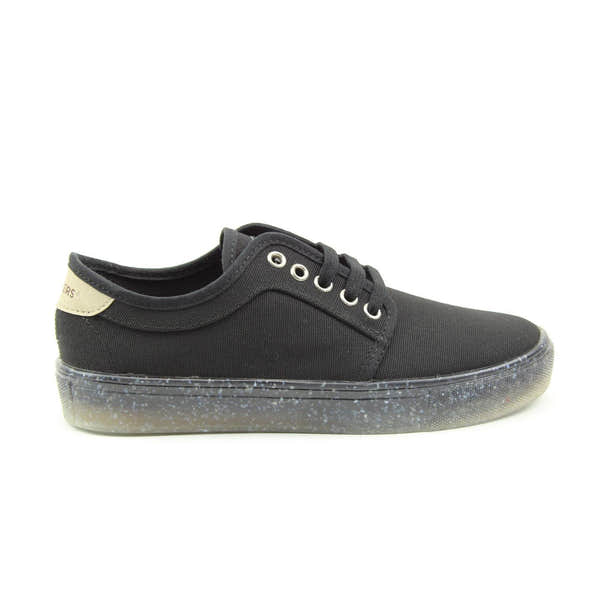 Recykers Peckham Mens Black Lace Up Trainers - elevate your sole