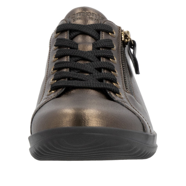 Remonte D1E03-25 Ladies Brown Side Zip Shoes-elevate your sole