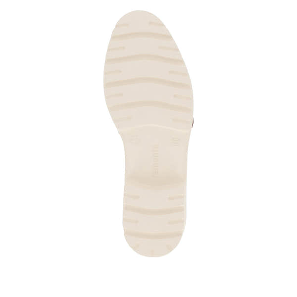 Remonte D1H00-20 Ladies Nude Leather Slip On Loafers-elevate your sole