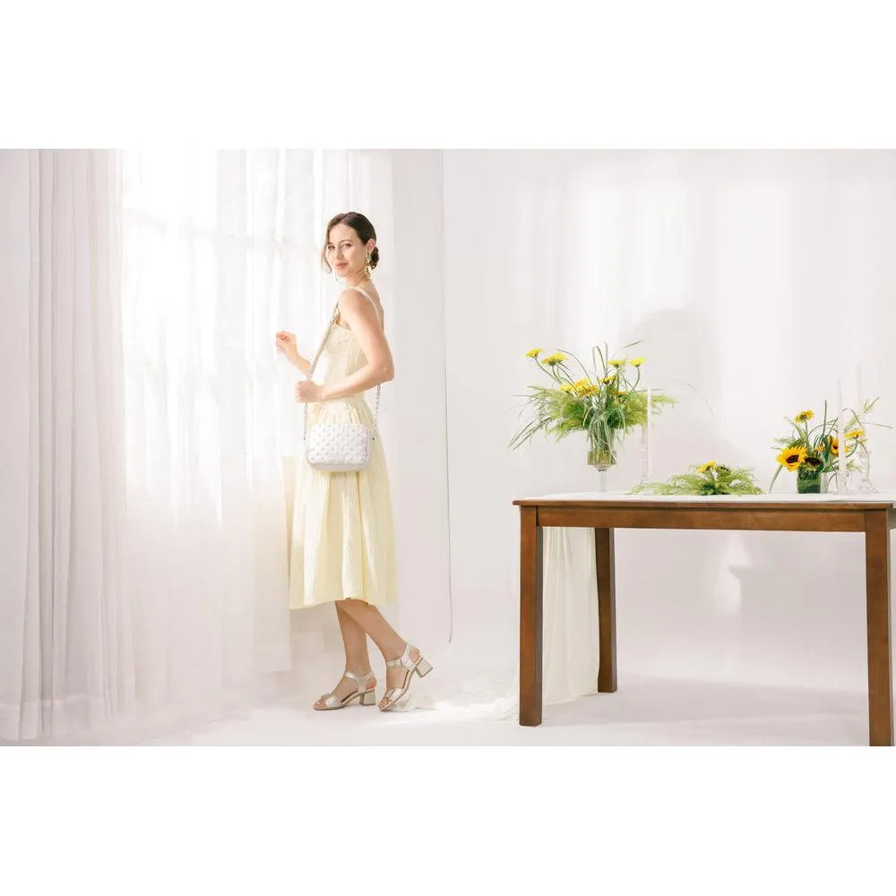 Remonte D1K54-90 women's pale gold leather sandals with touch fastening and block heel, stylish and comfortable for summer wear.