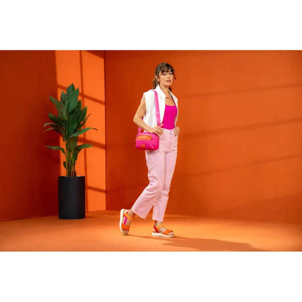 Remonte D3J50-38 women's multi-touch fastening sandals with colorful straps, open toe, and sporty sole, casual summer footwear.
