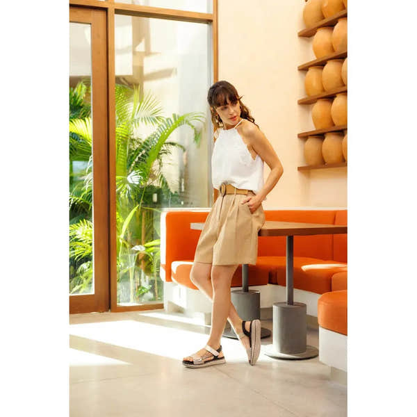 Remonte D3J50-90 women's multi-touch fastening sandals, beige, open-toe, comfortable summer footwear.