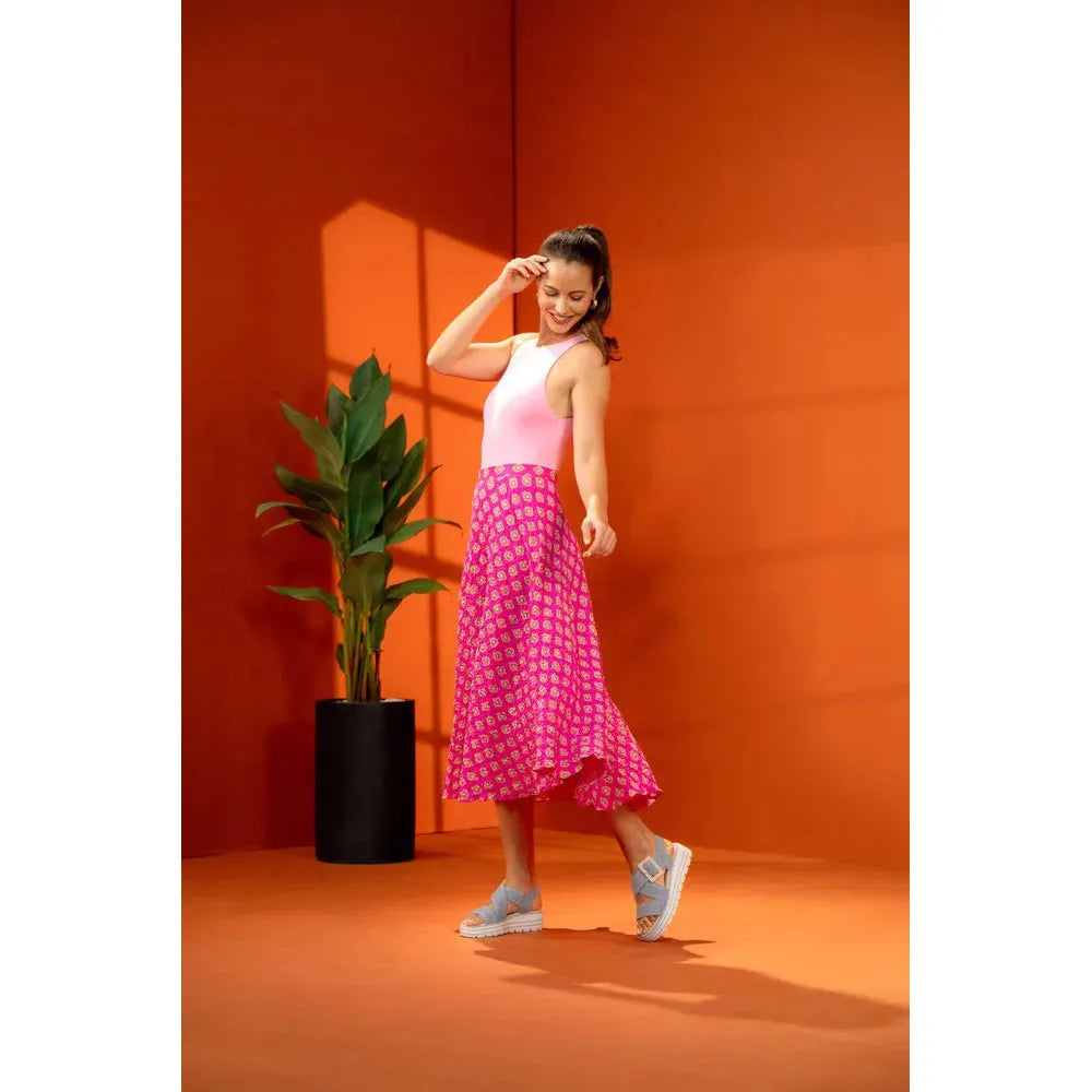 Remonte D3N51-10 Ladies Aqua Suede Touch Fastening Sandals worn by woman in colorful outfit, indoor setting.