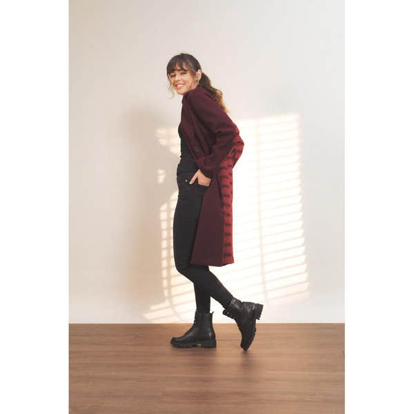Remonte D8656-00 women's wide black leather water resistant front zip ankle boots, additional product view 12.