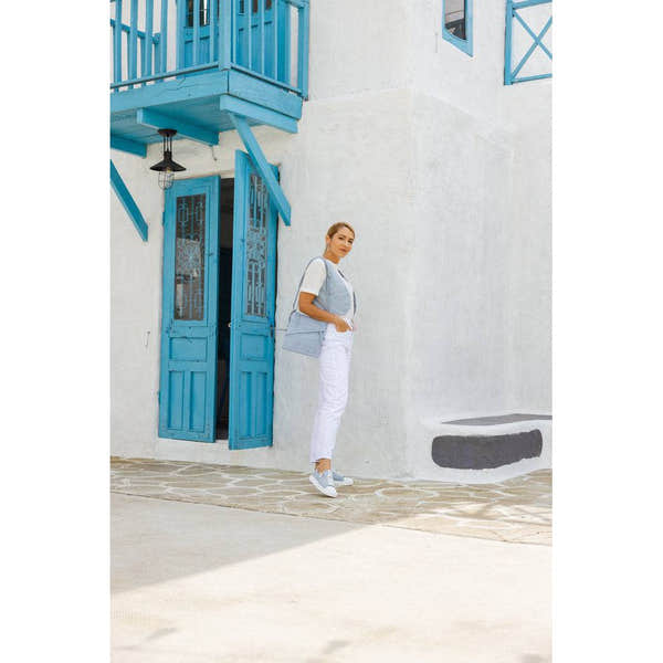Remonte Q0619-10 Ladies Light Blue Handbag-elevate your sole