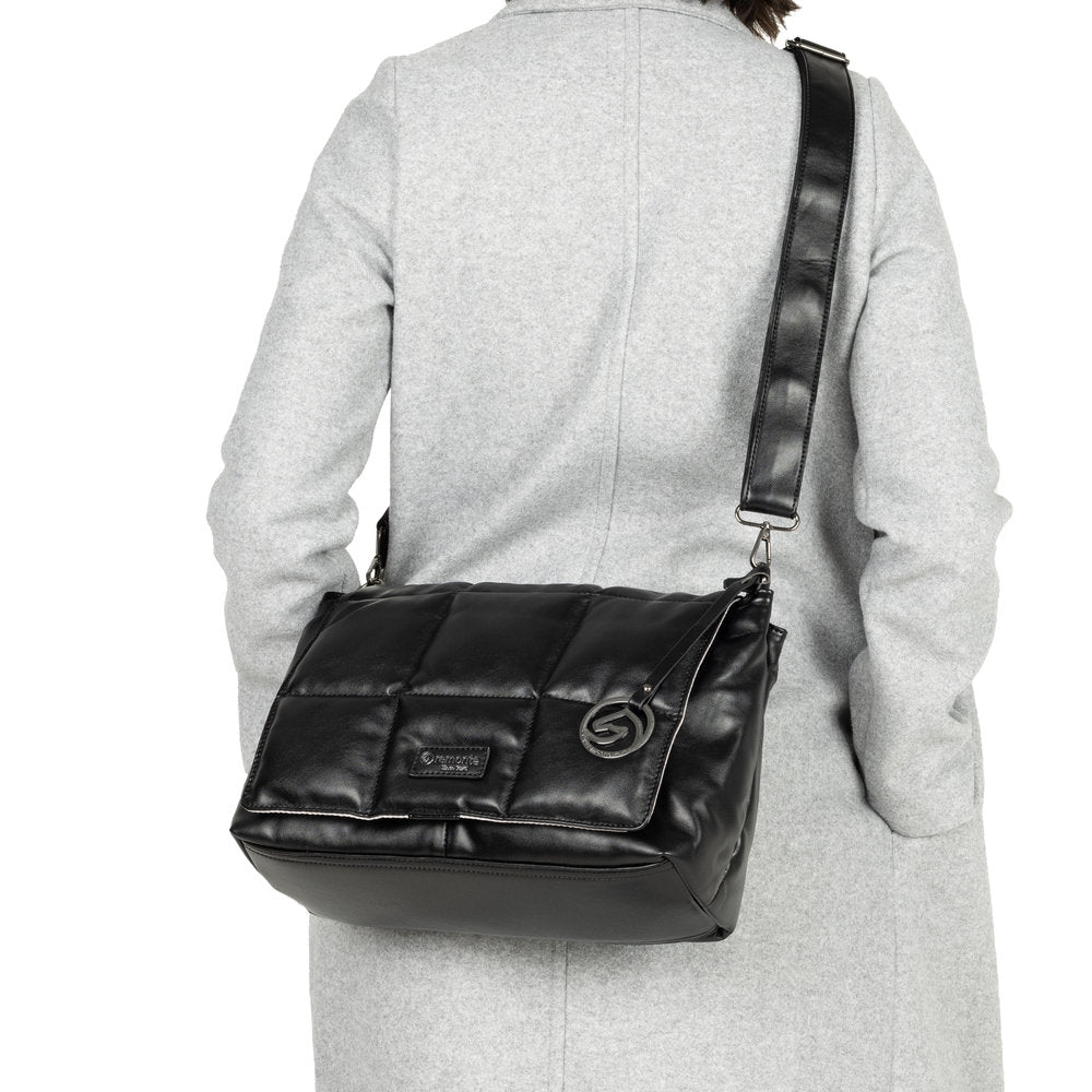 Remonte Q0716-00 Black Cross Body Handbag-elevate your sole