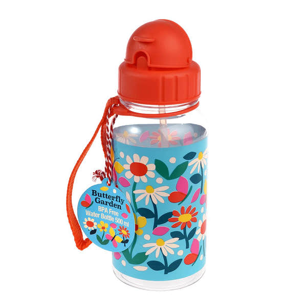 Rex London 29503 Childrens Butterfly Garden Water Bottle-elevate your sole