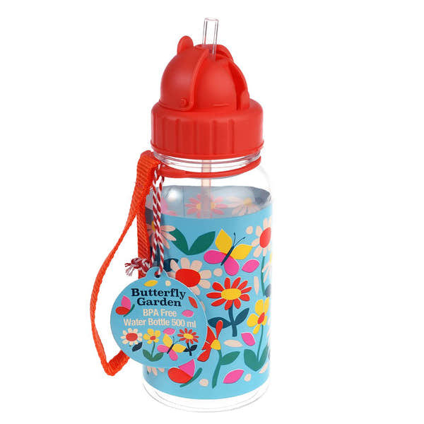 Rex London 29503 Childrens Butterfly Garden Water Bottle-elevate your sole