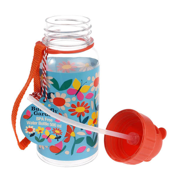Rex London 29503 Childrens Butterfly Garden Water Bottle-elevate your sole