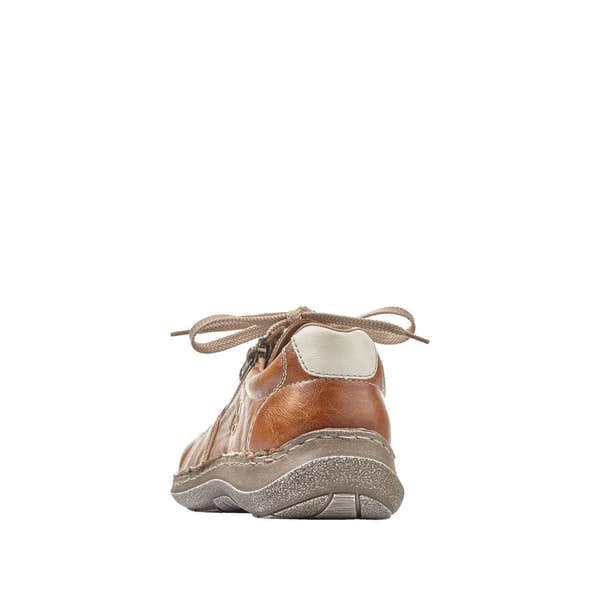 Rieker 03030-25 Sergio Mens Wider Fitting Brown Casual Lace Up Shoes - elevate your sole