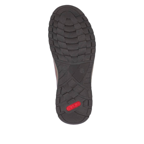 Rieker 03354-23 Mens Wide Brown Elasticated Shoes