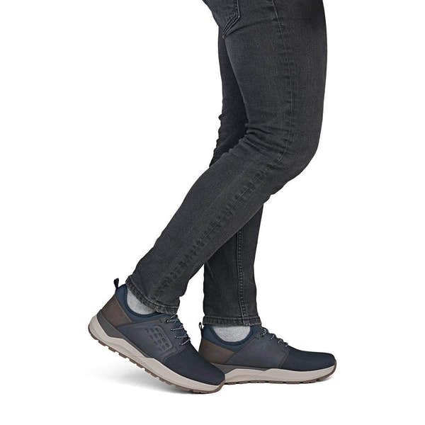 Rieker 06058-14 Mens Wide Navy Elasticated Shoes