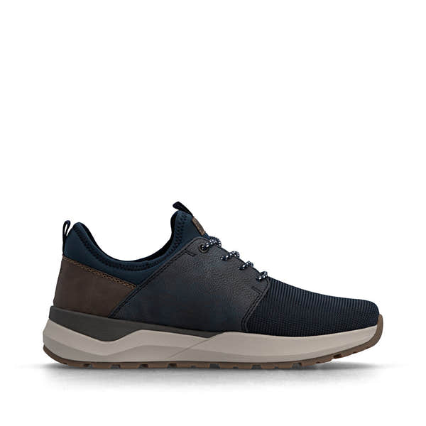 Rieker 06058-14 Mens Wide Navy Elasticated Shoes