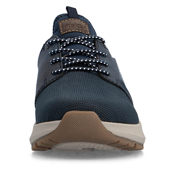 Rieker 06058-14 Mens Wide Navy Elasticated Shoes