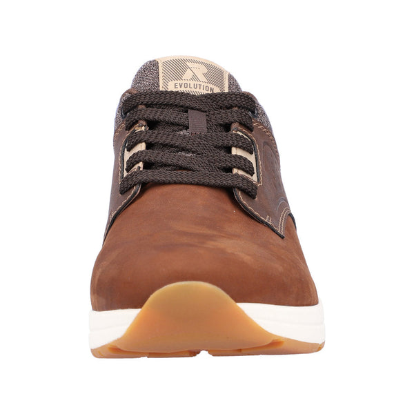 Rieker 07005-22 Mens Brown Lace Up Trainers-elevate your sole