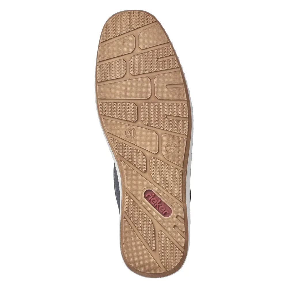 Rieker 08866-15 Mens Navy Wide Fit Casual Slip On Shoes - elevate your sole