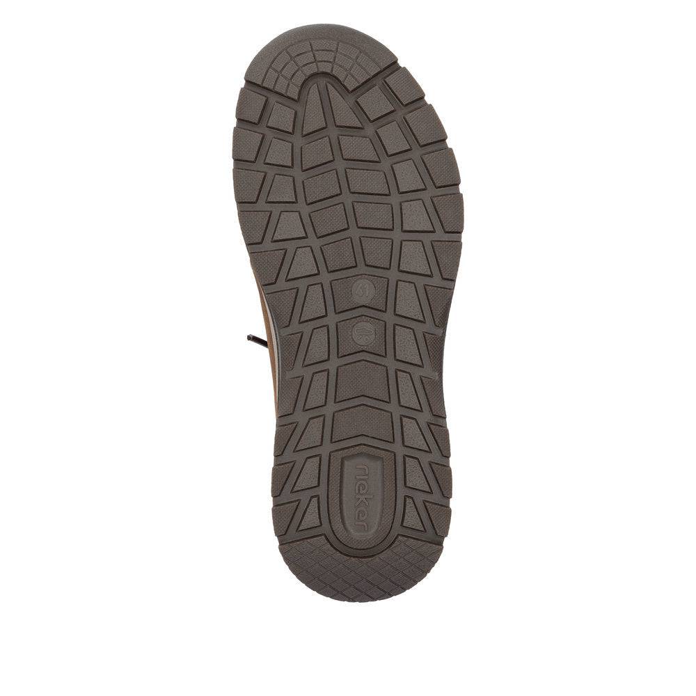 Rieker 11050-22 Mens Wide Brown Wax Suede Hands Free Slip On Shoes-elevate your sole