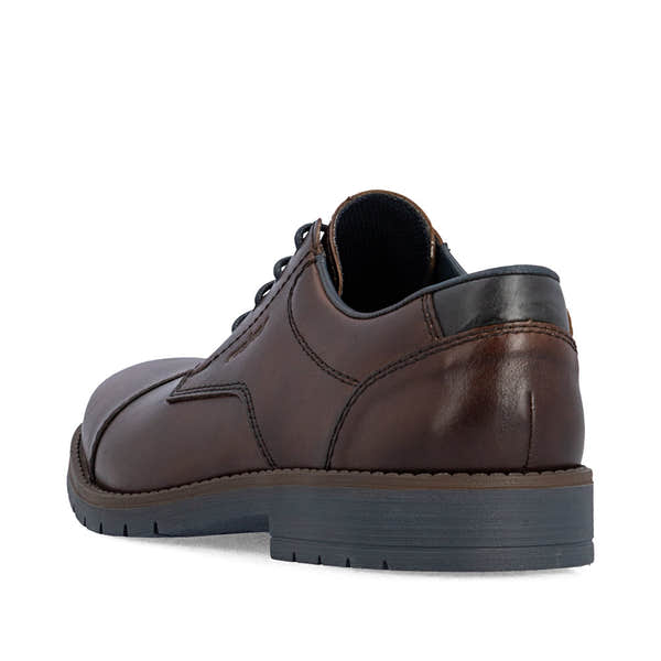 Rieker 13901-25 Mens Wide Leather Lace Up Shoes