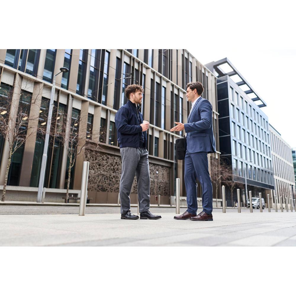 Rieker 13901-25 Mens Wide Leather Lace Up Shoes