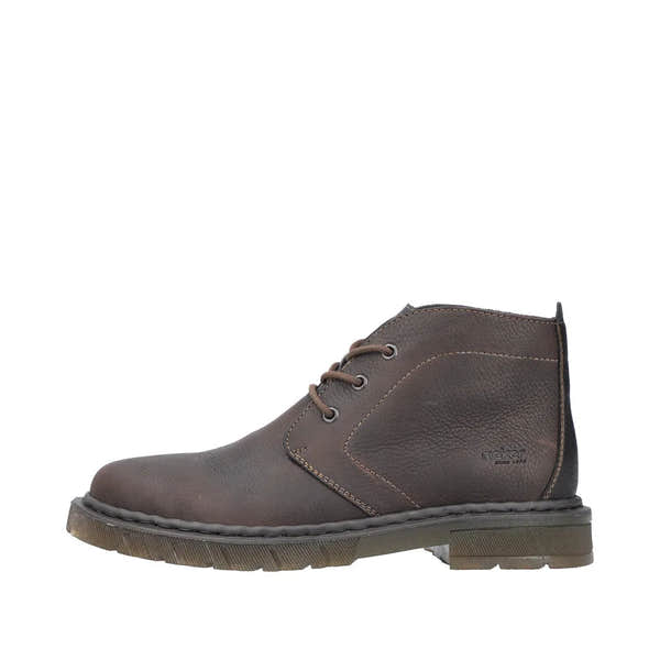 Rieker 31640-25 Mens Brown Leather Lace Up Ankle Boots-elevate your sole