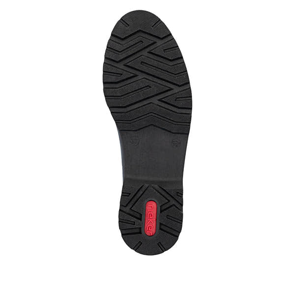 Rieker 45553-00 Ladies Black Elasticated Shoes