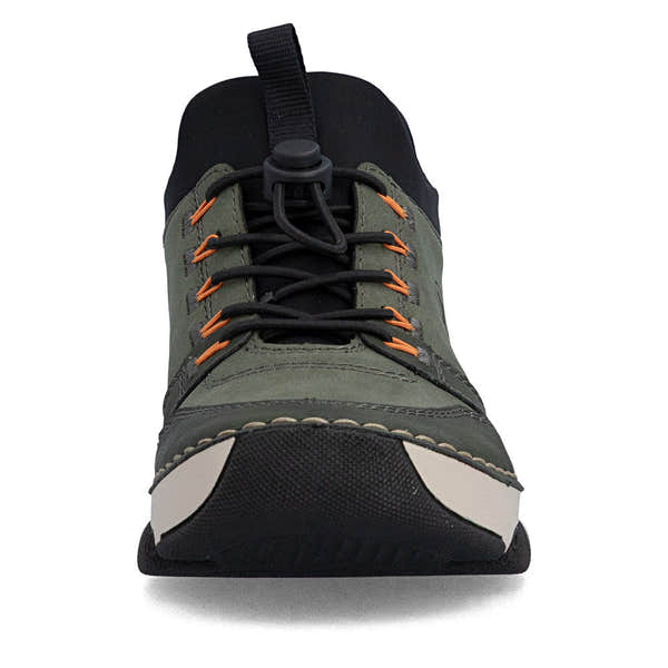 Rieker 45963-54 Ladies Green Elasticated Shoes