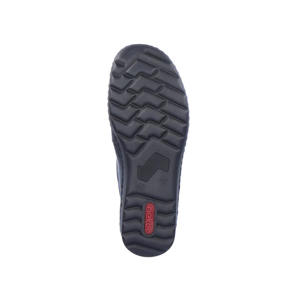 Rieker 48951-14 Ladies Ocean Navy Touch Fastening Shoes-elevate your sole