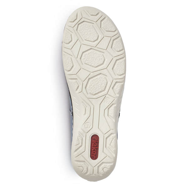 Rieker 52520-14 Ladies Blue Lace Up Shoes - elevate your sole