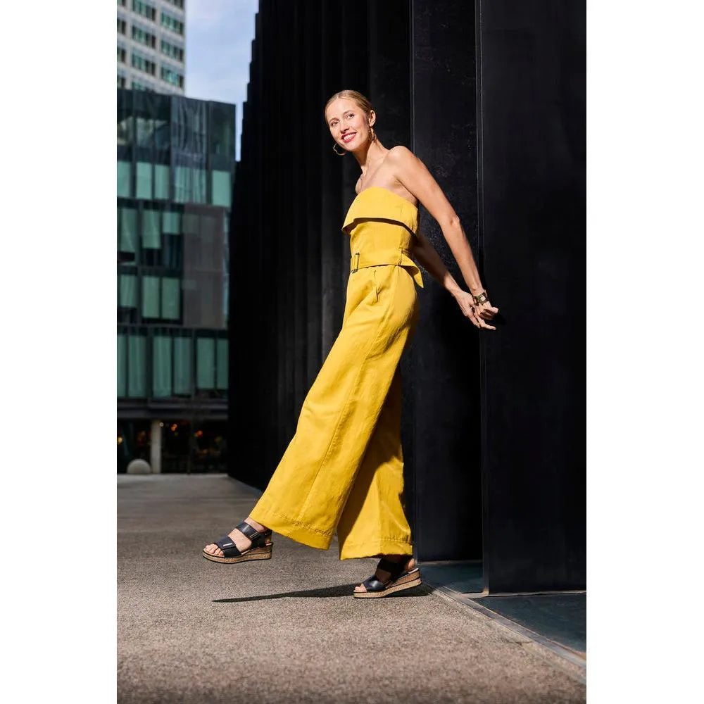 Rieker 63781-00 ladies black touch fastening sandals, stylish open-toe footwear with adjustable straps and wedge heel.