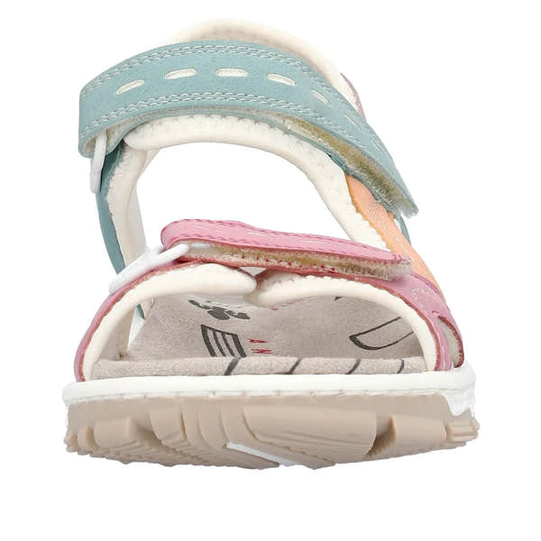 Rieker 68866-92 Ladies Multi Touch Fastening Sandals-elevate your sole