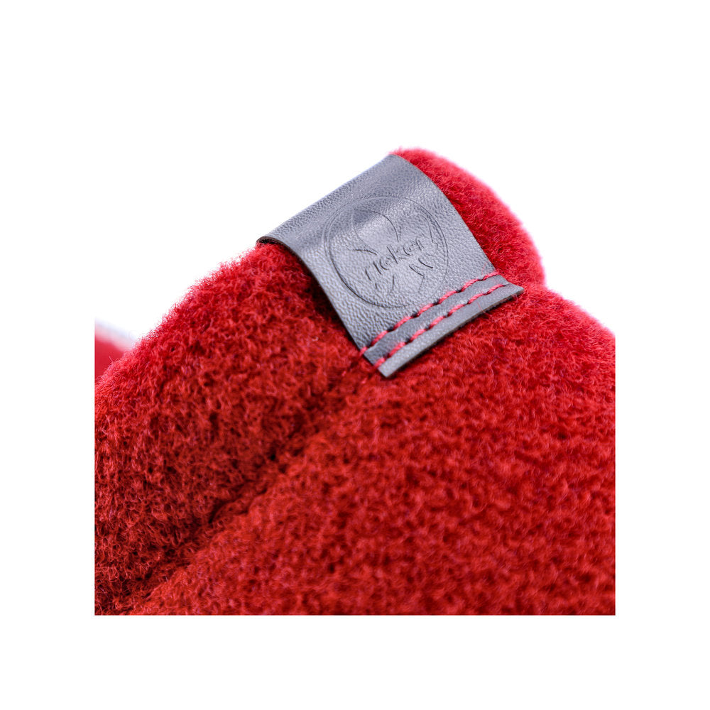 Rieker 69682-35 Ladies Red Slippers-elevate your sole