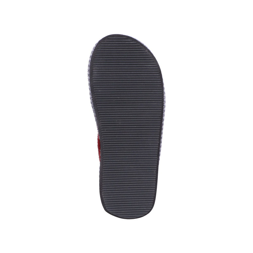 Rieker 69682-35 Ladies Red Slippers-elevate your sole