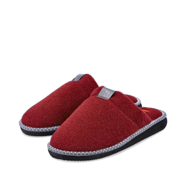 Rieker 69682-35 Ladies Red Slippers-elevate your sole