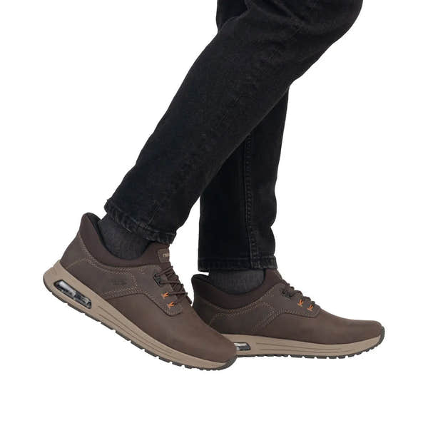 Rieker B1051-25 Mens Brown Hands Free Slip On Shoes-elevate your sole