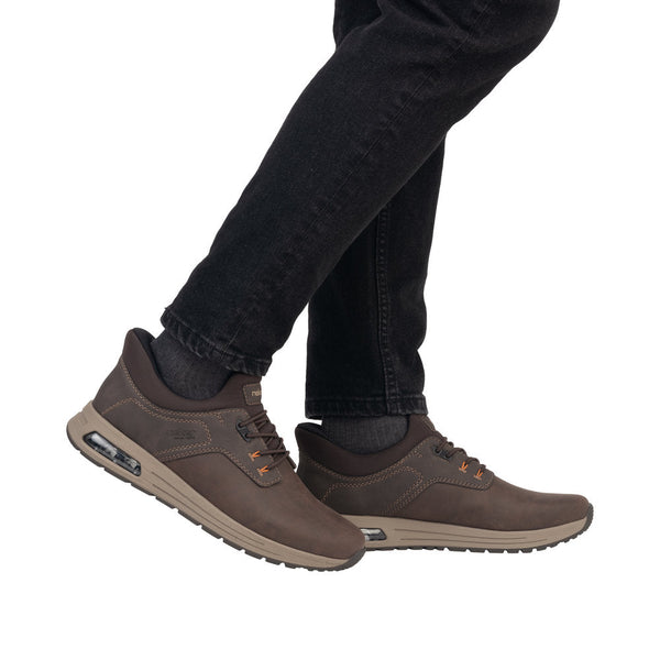 Rieker B1051-25 Mens Brown Hands Free Slip On Shoes-elevate your sole