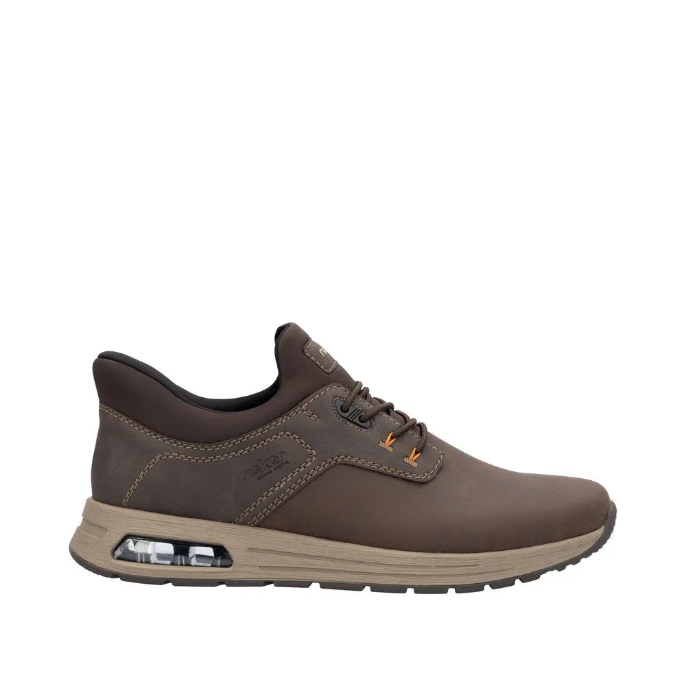 Rieker B1051-25 Mens Brown Hands Free Slip On Shoes-elevate your sole